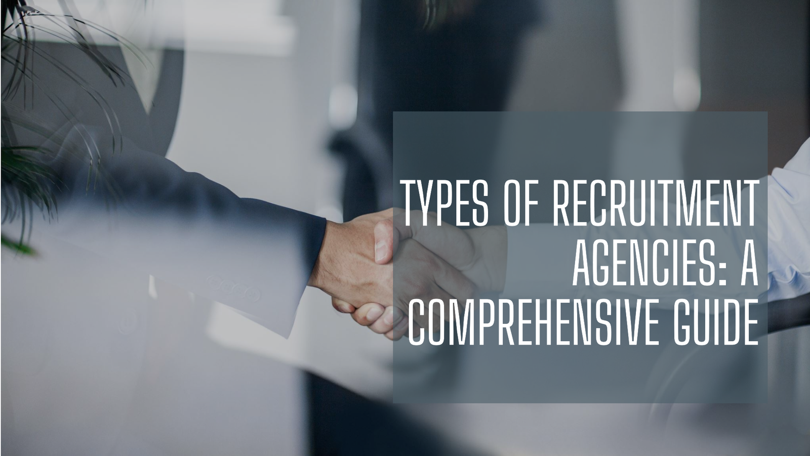 types of recruitment agency